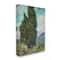 Stupell Industries Tall Trees Green Blue Van Gogh Classical Painting Canvas Wall Art